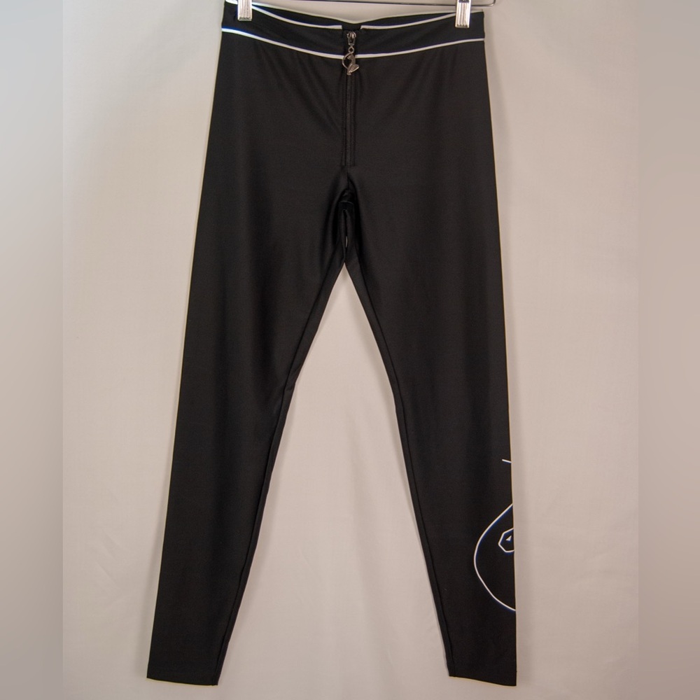 Baby Phat Black Zip-Up leggings - Picture 3 of 5